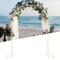 Wedding Arch Garden Backdrop Metal Flower Stand Flower for Birthday Decor 7.7Ft